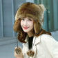 ❄️ Winter offers ❄️ Raccoon tail fur parent-child plush hat
