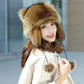 ❄️ Winter offers ❄️ Raccoon tail fur parent-child plush hat