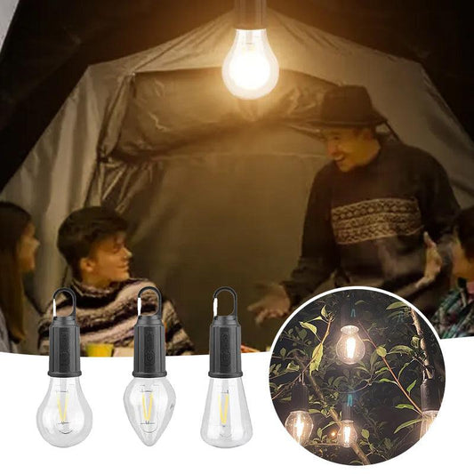 ✨Begrenztes Angebot ✨Outdoor Camping Hanging Typ-C Charging Retro Bulb Light ✈️ Kostenloser Versand