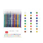 🎨 Glitzernder Gelstift-Set🎄Leuchtende Farben, grenzenlose Kreativität