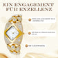 ⏳ Begrenzte Zeit 50% Rabatt! 💥Damen Retro Quarzuhr mit funkelnden Strasssteinen