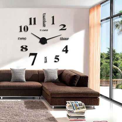 🔥Heißer Verkauf – 50 % Rabatt 🔥MODERNE DIY-WANDUHR OHNE STANZE