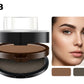 💥1+1 Gratis💞 50.000+ VERKAUFT✨Sofort verstellbarer Augenbrauenstempel mit zweifarbigem Augenbrauenpuder💄