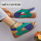 🔥Ultra-bequeme orthopädische Sandalen mit schrägem Absatz für Frauen