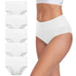 🎁Kaufen Sie 1 und erhalten Sie 5 Packungen✨Plus Size High-Waist Hip-Lifting Baumwollhöschen für Fraue