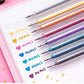 🎨 Glitzernder Gelstift-Set🎄Leuchtende Farben, grenzenlose Kreativität