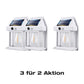 🐺✨ 2 kaufen, 1 gratis! Bewegungs-Sensor Solar-Wandleuchte in Wolfram-Design – automatisch, wetterfest & energieautark. Perfekte Sicherheitsbeleuchtung für Garten und Eingang. 🌞🔋