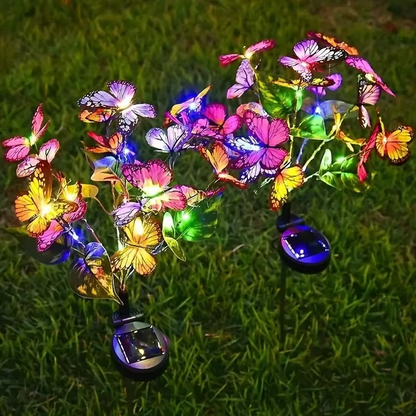 🦋Solar-Außenleuchten in Schmetterlingsform💐