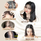 💥LIMITIERTES ANGEBOT-50% RABATT💥 Natürliche Haarteile mit Pony für Damen (100% Echthaar)