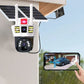 🎦360° Smarte Solarüberwachungskamera mit Drei-Bildschirm-Überwachung✨