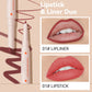 Langlebiger Lippenstift & Lipliner mit Doppelkopf