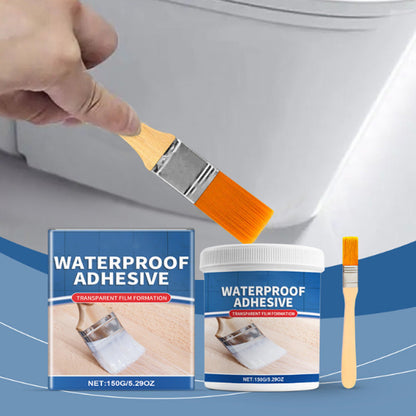 🏠💦Vielseitiger, schnell trocknender, transparenter, wasserfester Klebstoff