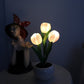 LED-Tulpen-Nachtlicht-Blumen-Tischlampe🌷✨ 2 Stück kaufen und versandkostenfrei erhalte