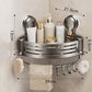No-Drill Suction Cup Wall-Mounted Triangular Basket