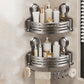 No-Drill Suction Cup Wall-Mounted Triangular Basket