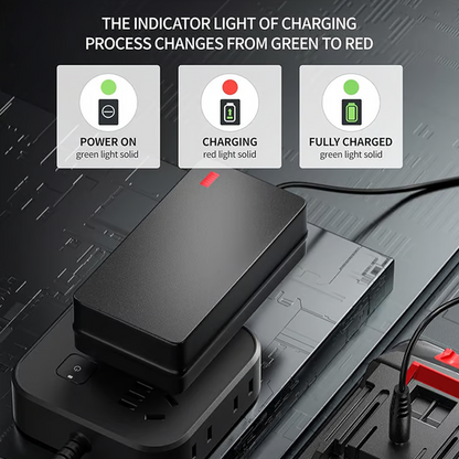 🔋 50% RABATT! 💎 Universelles Hochleistungs-Ladegerät für Lithium-Akkus – Schnell & Sicher, Kompatibel mit Drohnen/E-Scootern/Werkzeugen ⚡
