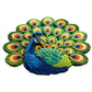 Schnelltrocknende rutschfeste Peacock-Matte