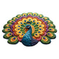 Schnelltrocknende rutschfeste Peacock-Matte