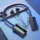 Nackenbluetooth -Ohrhörer mit digitalem Display