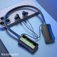 Nackenbluetooth -Ohrhörer mit digitalem Display