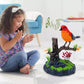 Interaktives Spielzeug mit sprachaktiviertem zwitscherndem Vogel