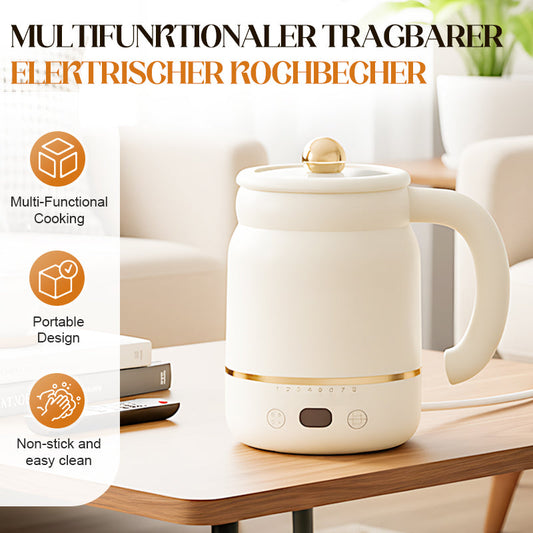 Multifunktionaler tragbarer elektrischer Kochbecher