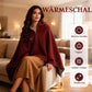 【🚀Kostenlose Lieferung】❄️Portable Weiche elektrische Heizdecke mit Reißverschluss Shawl☀️