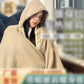 【🚀Kostenlose Lieferung】❄️Portable Weiche elektrische Heizdecke mit Reißverschluss Shawl☀️