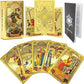 🔥Neujahrsaktion 50% RABATT✨Entdecken Sie die mystische Welt des Tarot-Goldfolien-Tarots
