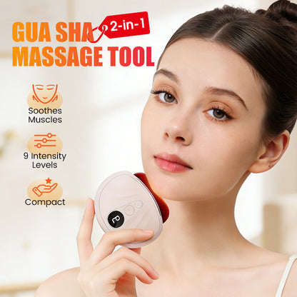 2-in-1 Gua Sha Gesichts- und Körpermassagegerät