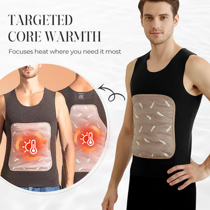 Ultra-warmes Tanktop mit wärmenden Einsätze