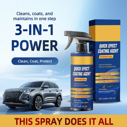 ✨ KAUFE 2, ERHALTE 1 GRATIS! 🚗 3-in-1 Autolack-Spray – Reinigen, Beschichten & Schützen, Sofortiger Glanz & Langanhaltender Schutz ✨