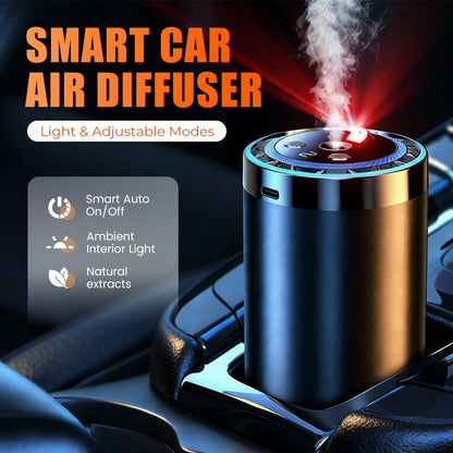 🔥🔥50 % Rabatt 🔥Smart Car Diffuser Set mit Licht- und Sprühmod