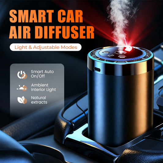 🔥🔥50 % Rabatt 🔥Smart Car Diffuser Set mit Licht- und Sprühmod