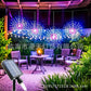 💎 -50% SOLAR FIREWORK LIGHT STRING! 💎 280 Warm White LEDs, 8 Modes & Remote Control – Waterproof Dandelion Design for Garden, Party & Patio