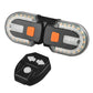 🌞Frühlingserwachen: 50% Rabatt!🚴 Fahrradrücklicht mit drahtloser Fernbedienung – Blinker, Warnlicht & USB-Ladung für maximale Sicherheit (30 Gelb- + 8 Rot-LEDs)