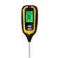 Digitales 6-in-1-Bodentestgerät, großer LCD-Bildschirm, Sonde genau schnell messen, Batterieversorgung