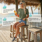 🌞Frühlingserwachen: 50% Rabatt!👚 Damen Strickoberteil mit Rundhalsausschnitt & kurzen Ärmeln