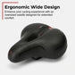 Ergonomischer, atmungsaktiver Fahrradsattel mit Memory-Schaum