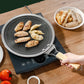 Antihaft-Grillpfanne aus Edelstahl mit klappbarem Grif